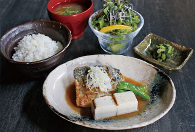 鯖の味噌煮 定食