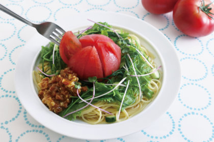 『ココノハ』から、トマトをまるごと使った冷製パスタが7/1（月）より登場！<br><br>／ココノハ