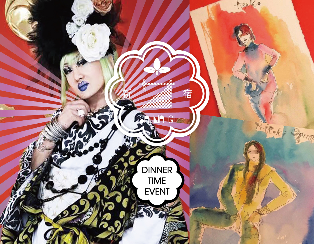 オーラで似顔絵！？『サナギ 新宿』、ヴィヴィアン佐藤とのイベントを