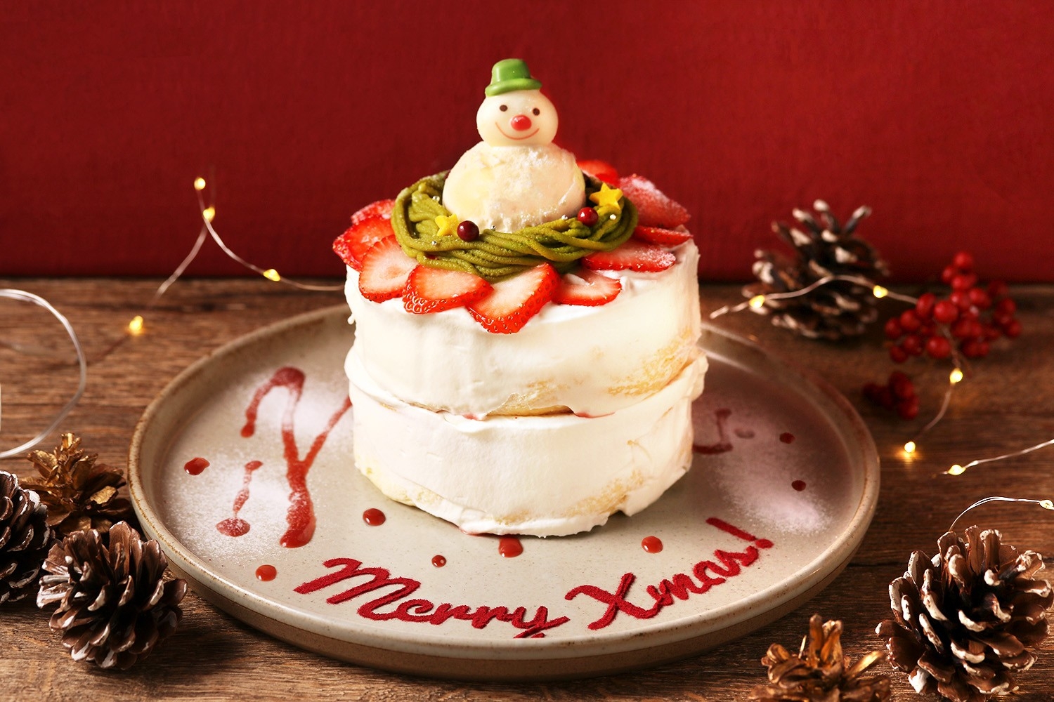 スノーマンが主役のクリスマスパンケーキ！大名古屋ビルヂング「YURT（ユルト）」から、『Xmas スノーマンパンケーキ』が11/27より期間限定で登場