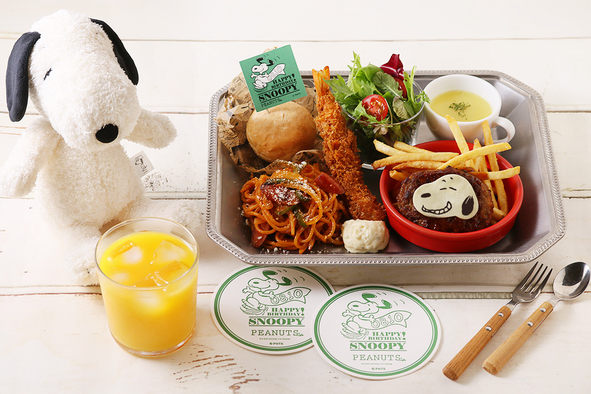 PEANUTS Cafe｜【第二弾】8月10日はスヌーピーのバースデー！ “HAPPY BIRTHDAY SNOOPY 2025”をテーマにした、メニューや特別コースが登場！