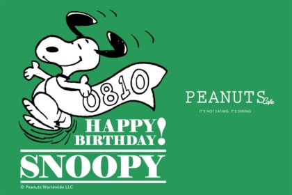 PEANUTS Cafe｜8月10日はスヌーピーのバースデー！ “HAPPY BIRTHDAY SNOOPY 2025”をテーマにしたグッズが登場！