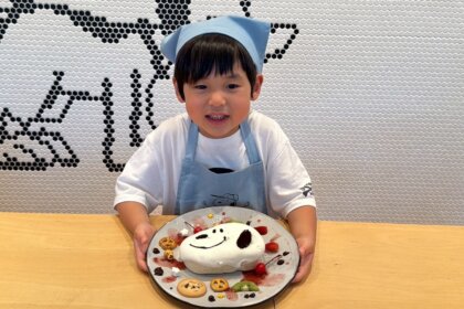 PEANUTS Cafe｜【期間限定】キッズワークショップ第2回の開催が決定！スヌーピーのパンケーキをつくろう！