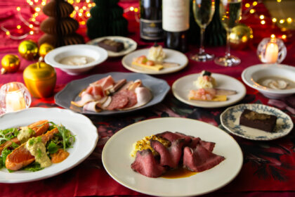 神戸居留地X’masを彩る特別なビストロディナー。「Bar & Bistro 64(ロクヨン)」でご予約受付開始。12月1日~25日ご提供。