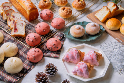 自家製パン食べ放題ランチに、甘くて美味しい、いちごの冬限定パンが登場! / TOOTH TOOTH FISH IN THE FOREST