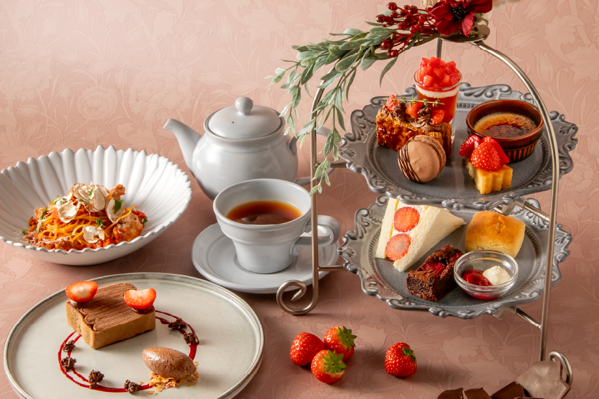 甘美な苺とショコラスイーツで、幸せなひとときを。2025年12月26日（金）よりアフタヌーンティーやバレンタインスイーツが登場！/ PATISSERIE TOOTH TOOTH