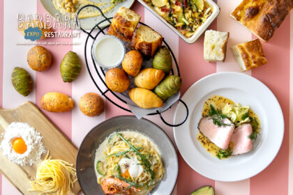 春を味わう!大阪万博公園EXPOCITY「BARBARA EXPO RESTAURANT」のメニューがリニューアル。とろ~りチーズクリームにディップして楽しむ焼き立ての自家製パンも!