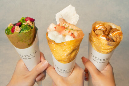 TOOTH TOOTH MART FOOD HALL&NIGHT FESの「CREPERIE TOOTH TOOTH」が7月30日よりメニューを全面リニューアル!夏を彩る新作クレープも登場♪