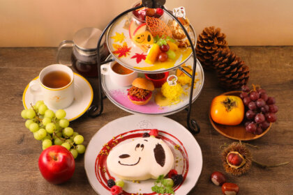 PEANUTS DINER 神戸｜秋の味覚をたっぷり堪能できる、スヌーピーのアフタヌーンティーが登場！